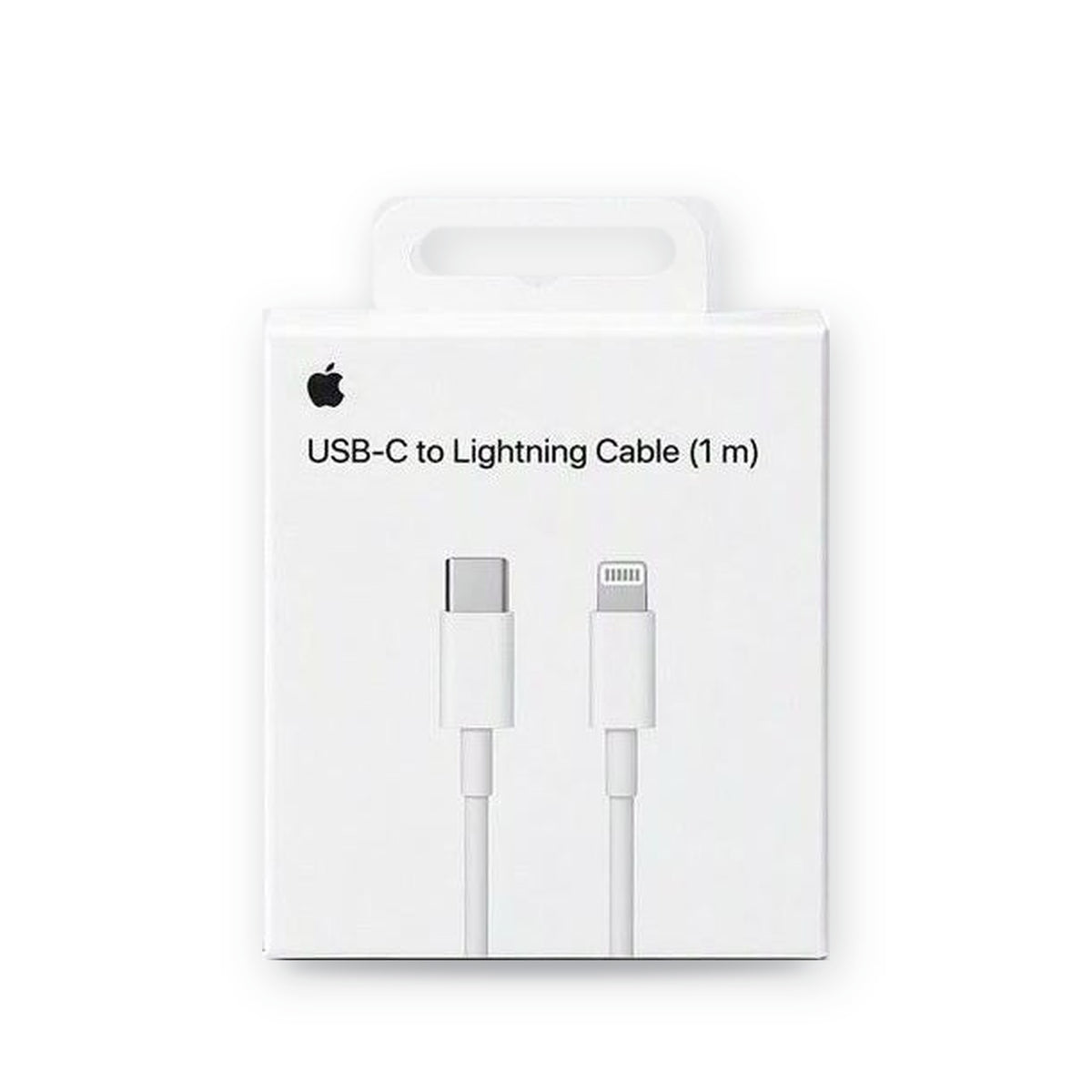 Cable USB-C a Lightning de 1 m original de Apple, en su caja